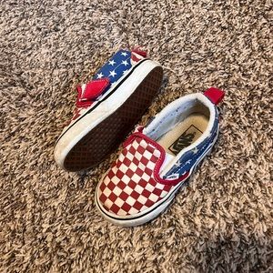 American flag vans